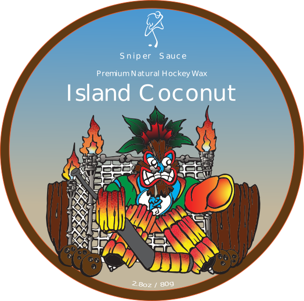 Island Coconut - Premium Natural Hockey Wax