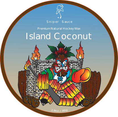 Island Coconut - Premium Natural Hockey Wax