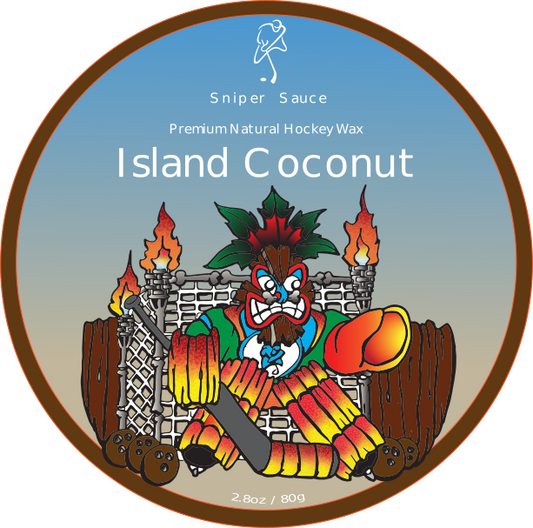 Island Coconut - Premium Natural Hockey Wax