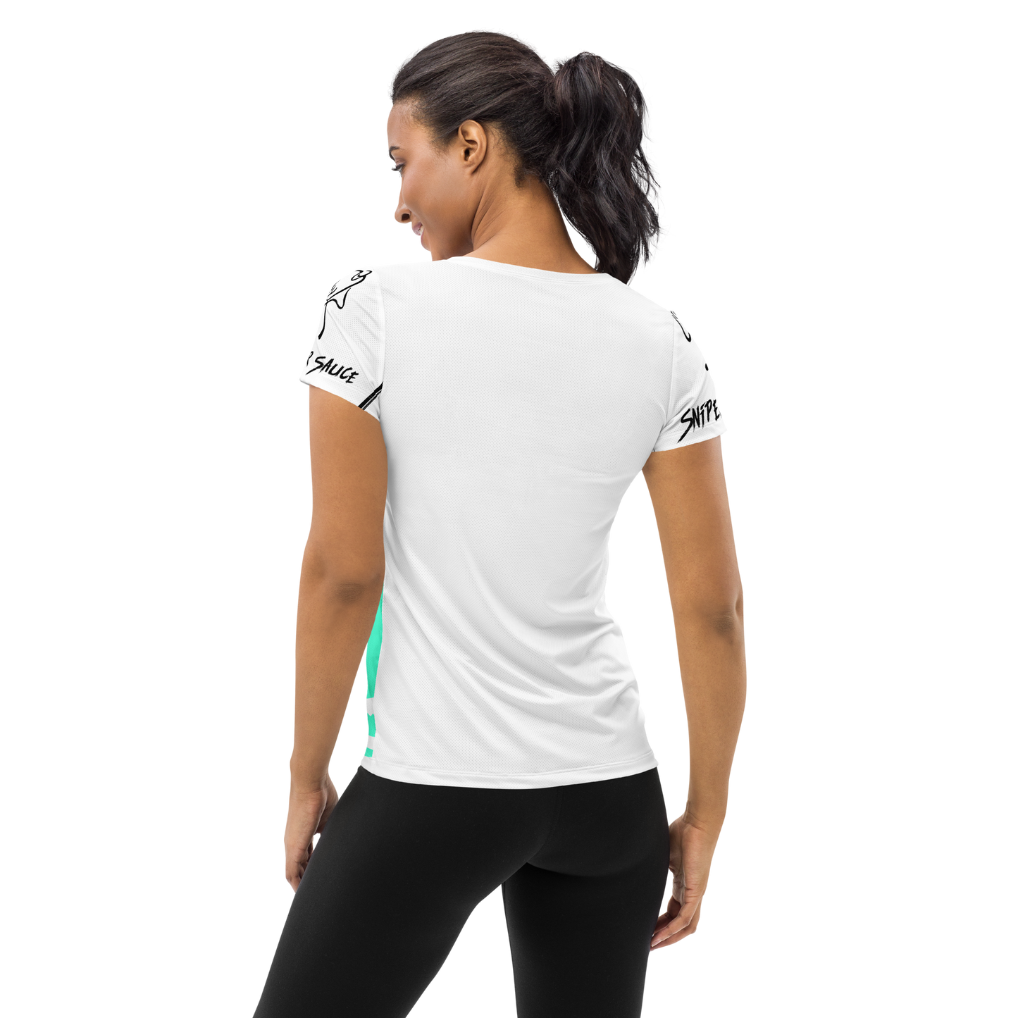 All-Over Print Women's Athletic T-shirt