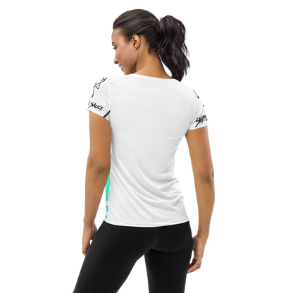 All-Over Print Women's Athletic T-shirt