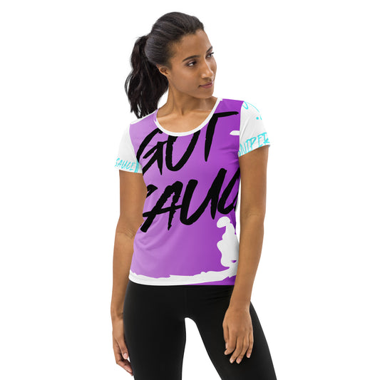 All-Over Print Women's Athletic T-shirt