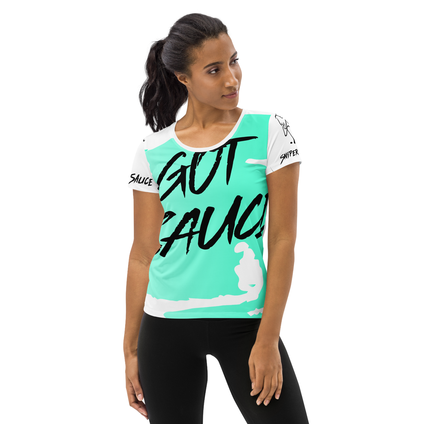 All-Over Print Women's Athletic T-shirt