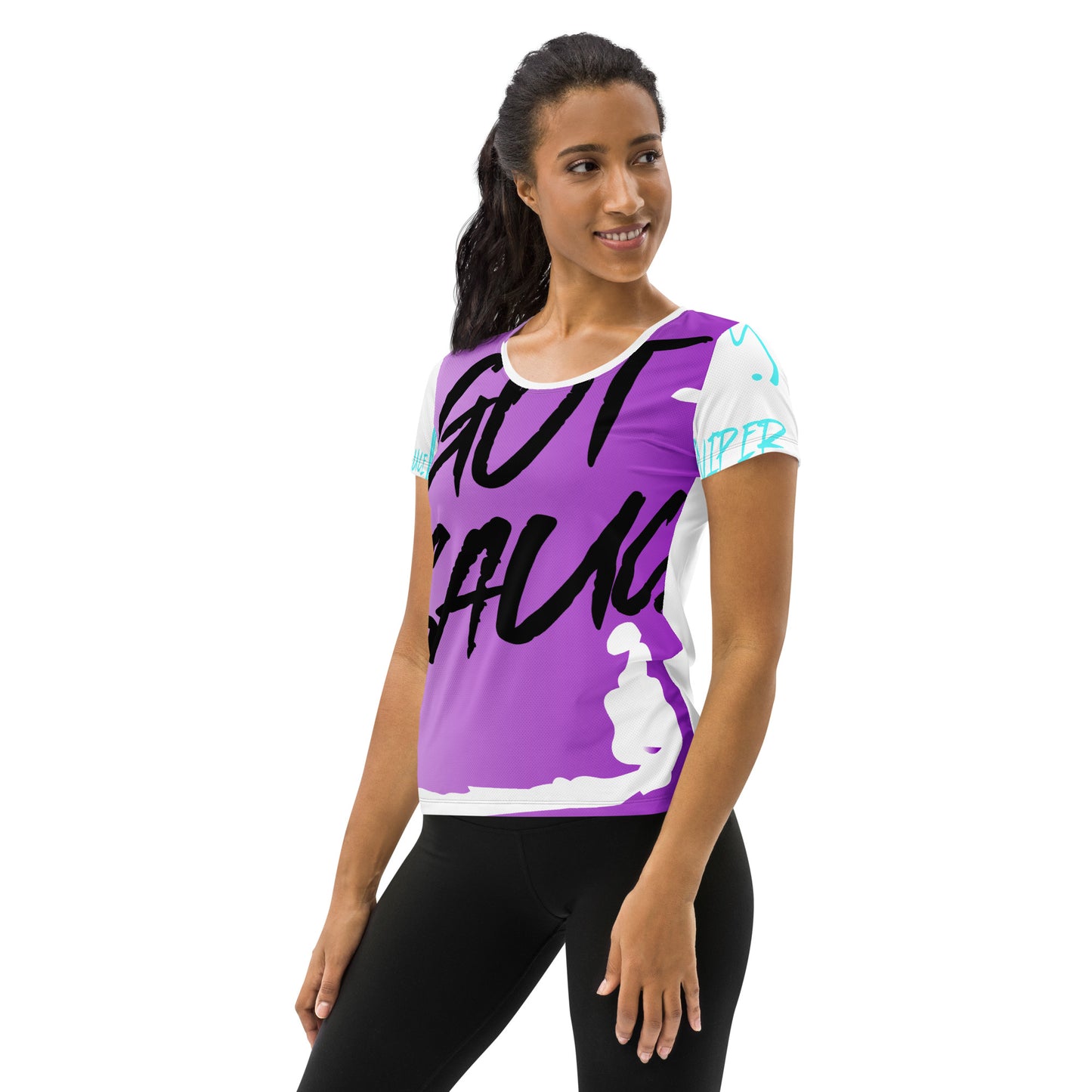 All-Over Print Women's Athletic T-shirt